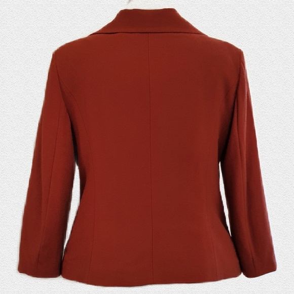 Anthea Crawford 100% New Wool Women's Blazer Size 16 - Picture 5 of 10